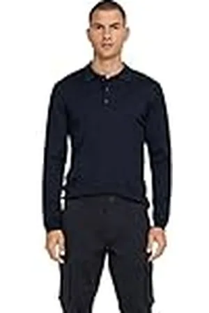 Only & Sons Onswyler Life Ls pikétröja för män, , XS