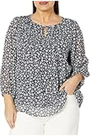 Tommy Hilfiger Dam W2xmh178-szn-2x button down-skjorta, , 2X, , 2X