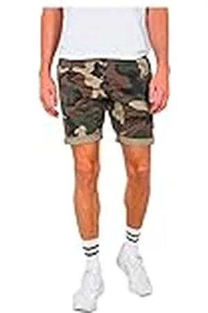 Alpha Industries Alpha Kerosene Short Camo Shorts för Män, , 30W