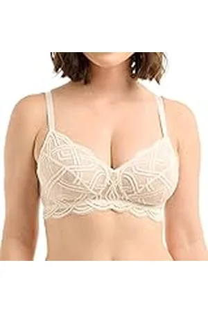 Sans Complexe Dam Elise 79sah61 sammankopplad BH utan bygel, benvit, 36DD