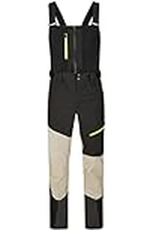 Ziener Herr TALINIS-BIB skidbyxor/Freeride byxor | Sympatex, hängslen, PFC-fri, svart. Silver beige, 50