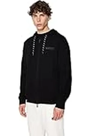 Armani Exchange Limited Edition We Beat As One Capsule Fransk Terry huvtröja med full dragkedja, , S