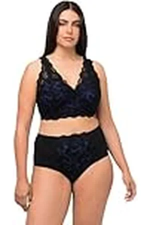 Ulla Popken Kvinnor, stora storlekar, bralette, softcups, 2 toner, , 115C