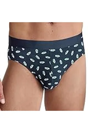 Calida Cotton Code Design trosor med mjukt midjeband för män, , 46-48