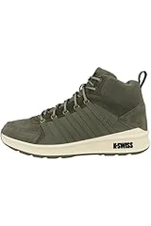 K-Swiss Herr Vista Trainer Mid WNT sneakers, DeepLichen/svart, 41 EU, , 41 EU