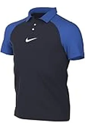 Nike Unisex barn Polo Y Nk Df Acdpr Ss Polo K, obsidian/Royal blå/vit, DH9279-451, XL