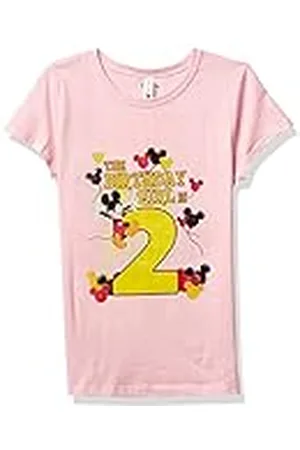 Disney Flicka Musse Birthday Girl Is 2 T-shirt, , S