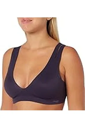 Sloggi Damer Zero Feel Flow Bralette Top, , S, blåbär, S