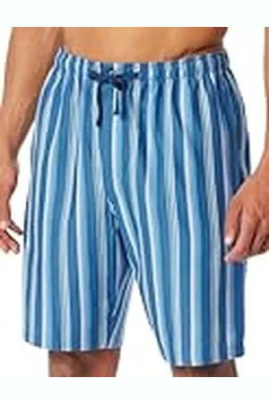 Schiesser Kortärmad sovbyxa för män + avslappnande pyjamasunderdel, , 54, , 54
