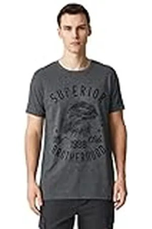 Koton Män Varsity T-shirt crew neck kortärmad tryckt, , M