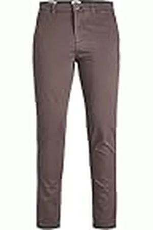 JACK & JONES Bestseller A/S JPSTMARCO JJBOWIE SA NOOS chinos byxor, Seal Brown, 27/32, , 27W / 32L