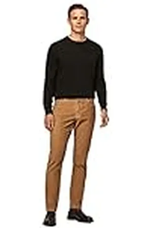 Hackett Herr snöre 5 PKT byxor, taupe, 32 W/32 l