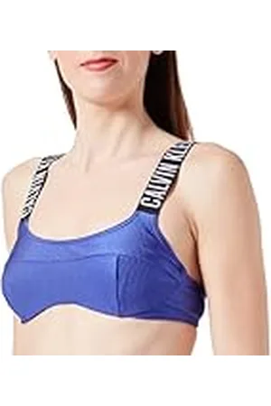 Calvin Klein Kvinnors Bralette Uw, Midnight Lagoon, L, , L