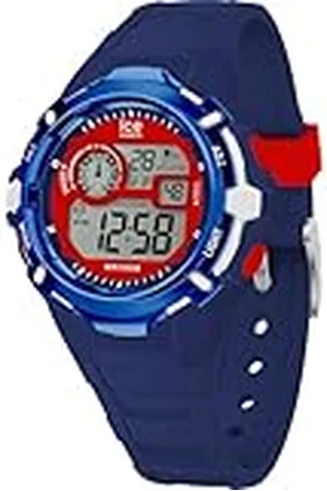 Ice-Watch ICE digit explorer Spider - Blå pojkklocka med silikonarmband - 023264 (Small)