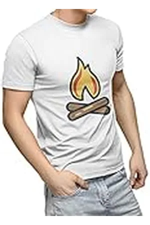 Bonamaison TRTSNW100011-XL T-shirt, vit, XL unisex-vuxen, , XL