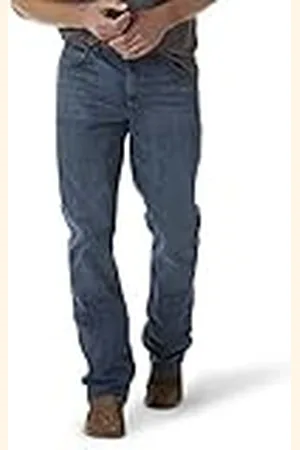 Wrangler Herr retro avslappnad passform stövel skärning jeans, , 35W x 30L