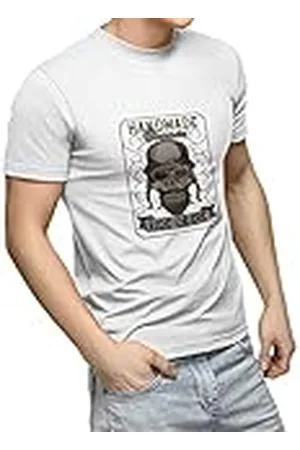 Bonamaison TRTSNW100208-S T-shirt, vit, S unisex-vuxen, , S