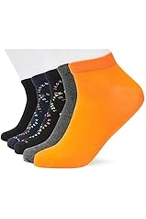 JACK & JONES JACPETE SOLID SHORT SOCKS 5-pack, , One Size