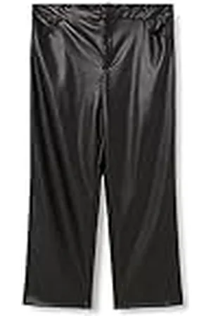 Noisy May Dam Nmandy Yolanda Pu Hw Wide Pants Curve S byxor, , 44