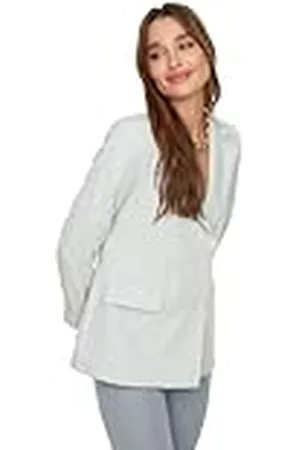 Trendyol Dam Dam Dam Regular Basic Plain Webstoff Blazer Coat, , 60 SE