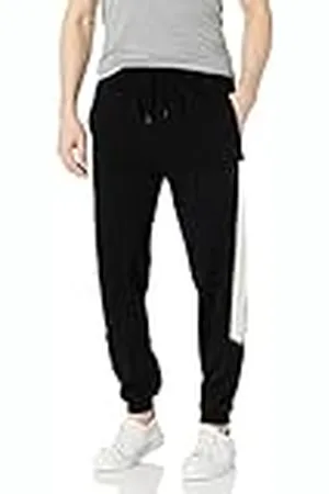 True Religion Mäns färgblockerade joggingbyxor, , S