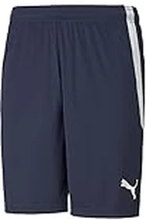 PUMA Herr Shorts Teamliga shorts, Fredsgrötan vit, XS