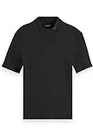 Scotch&Soda Damer Core Mock Neck Rib T-shirt, , XS