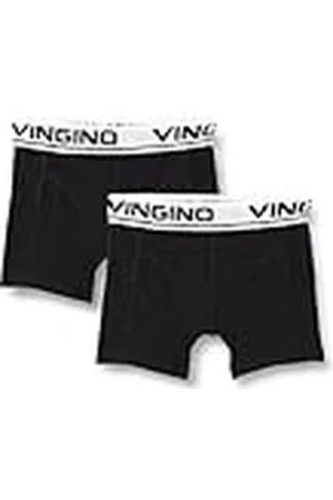 Vingino Boys Boxer (2-Pack), Boxershorts, Barn och tonåringar, Deep Black, 104, , 104