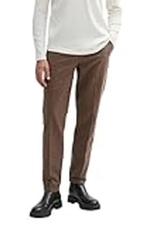 TOM TAILOR Herr avslappnade tapered byxor, , XL