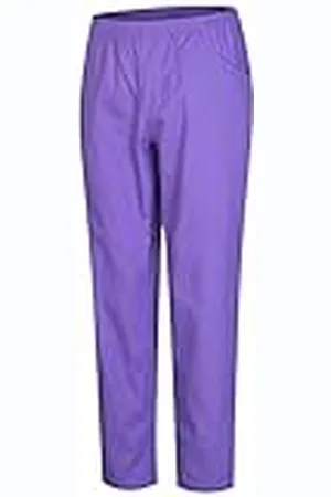 MISEMIYA Arbetsbyxor unisex elastisk midja uniform klinik sjukhus rengöring veterinär hälsa trädgårdsarbete – Ref.8312, , 5XL