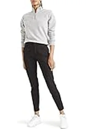 Dockers Dam Weekend Skinny Chino vackra svarta satinbyxor, 33, Vacker svart