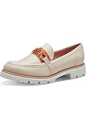 Marco Tozzi Dam från GMK, Feel ME fotbädd, mjukt foder, 2–84700–42 tofflor, Cream Comb, 38 EU, , 38 EU