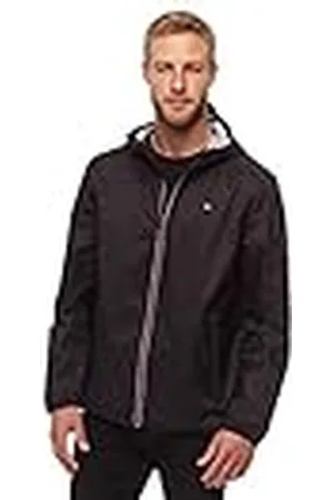 Tommy Hilfiger Aktiv regnjacka för män med trefärgad dragkedja, , XXL