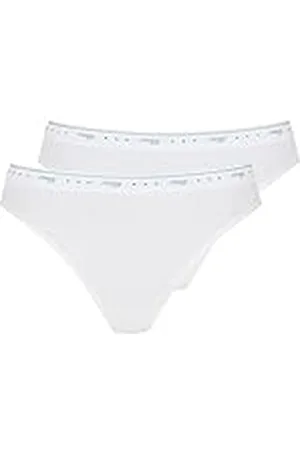 Sloggi Trosor (set med 2) dam, Vitt och blått, 36