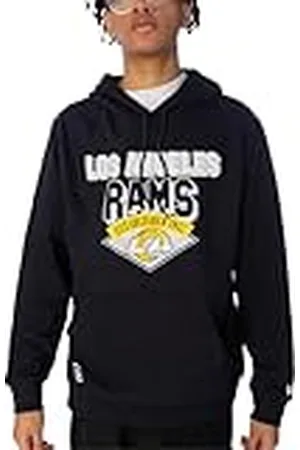 New Era NFL Team grafisk huvtröja för män Losram Nvywhi Los Angeles Rams huvtröja med huva, , XXL