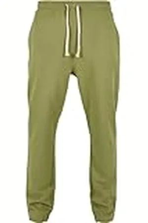 Urban classics Sportbyxor för män av ekologisk bomull ekologisk låg Crotch sweatpants, joggingbyxor för män i 2 färger, storlekar S–XXL, , XXL