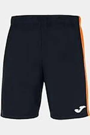 Joma Unisex Academy shorts, noir/orange, XXL, , XXL