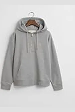 GANT Halv dragkedja ankare huva, , XL