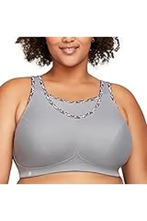 Glamorise Dam bustier-bh med perfekt grepp sport-BH, , 105C