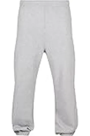 Urban classics Herr Träningsbyxor Sweatpants, Grå, XL