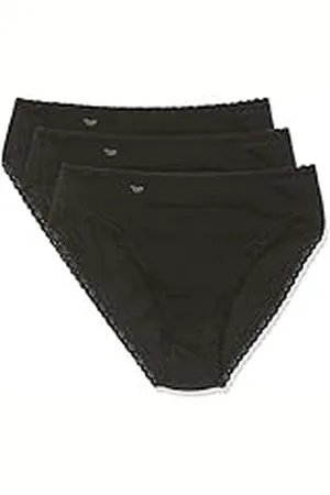Sloggi Damtrosor (3-pack), svart, 44