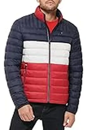 Tommy Hilfiger Herr Ultra Loft packbar pufferjacka ner alternativ rock, , XXL
