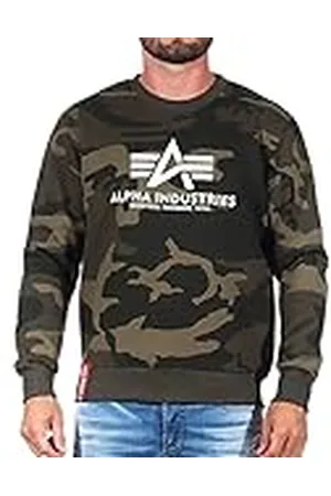 Alpha Industries Basic Camo-Sweatshirt för män