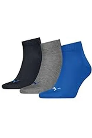 PUMA Unisex Plain Quarter 3-pack, , 39-42