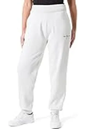 Calvin Klein Jeans dam MONOLOGO manschett joggingbyxa J20J223590, sweatpants, grå, L, , L