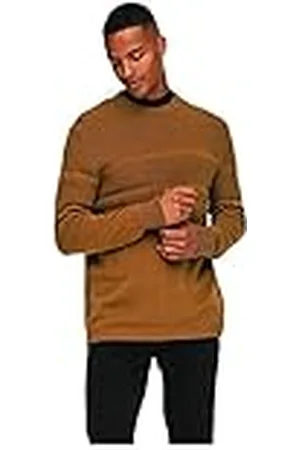 Only & Sons Bestseller a/s Män Onsbace Ls Crew Knit Noos tröja, , XS
