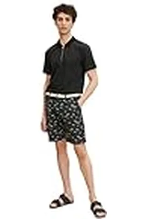 TOM TAILOR Herr Chino Bermuda shorts med bälte 1031436, , L