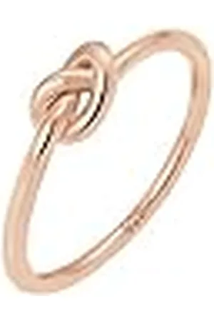 Elli Ring damer knutar delikat filigran i 925 sterlingsilver, 56 EU, fasettad slipning, Utan
