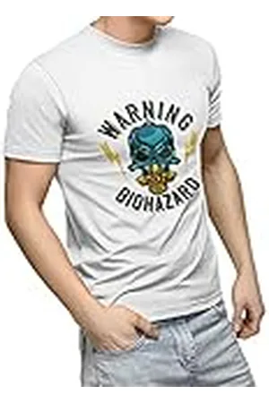 Bonamaison TRTSNW100212-S T-shirt, vit, S unisex-vuxen, , S