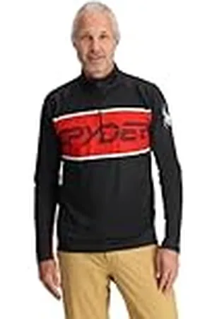 Spyder Paramount 1/2 dragkedja, herr, volcano, S, , S